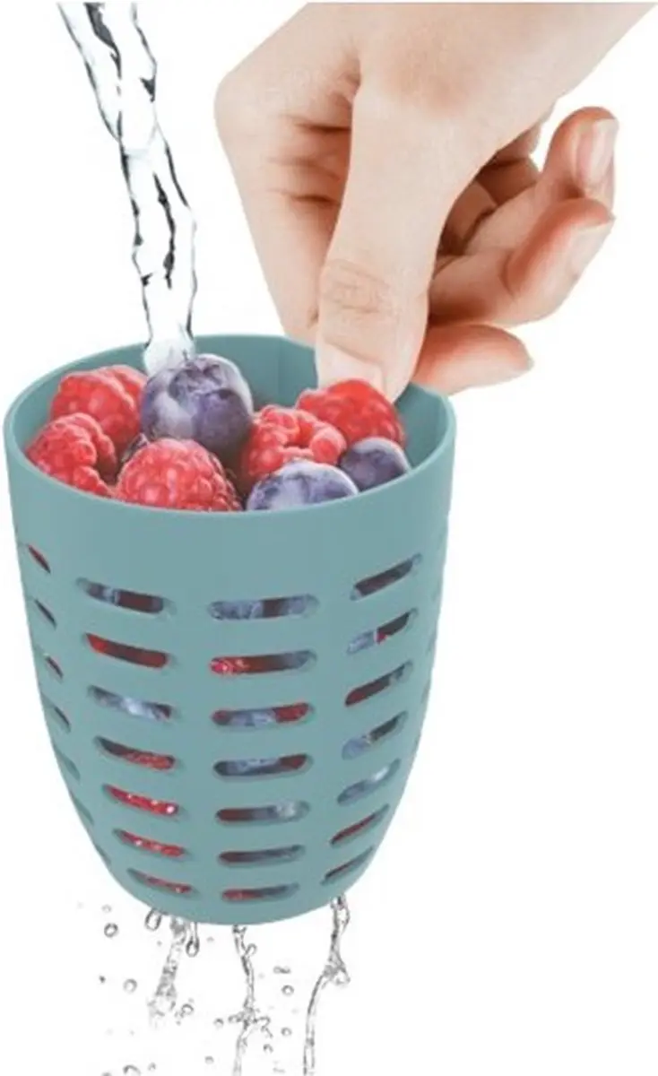 Mepal Ellipse Fruit & Veggie Snackbox 600ml - Nordic Denim - afbeelding 6 van 6