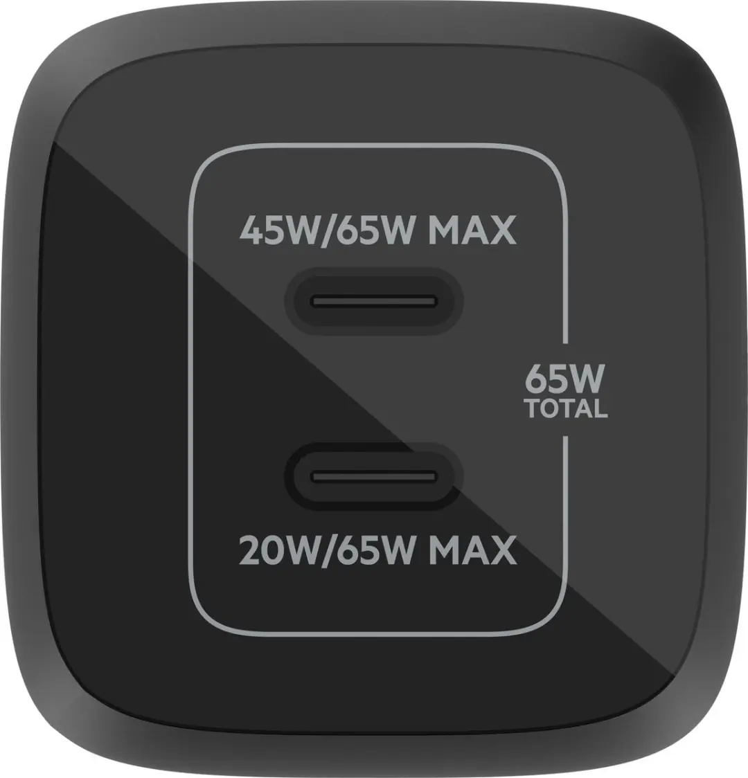 Belkin Boost-Up Charge Pro WCH013vfBK USB-C Adapter 65W - Zwart