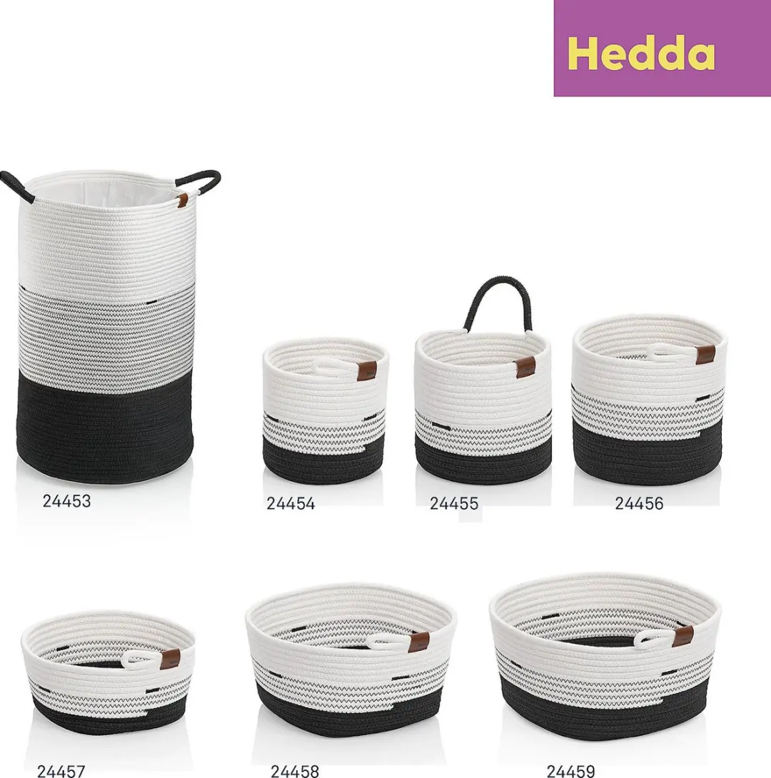 Kela Hedda Wasmand 71L - Ø40cm Wit/Zwart