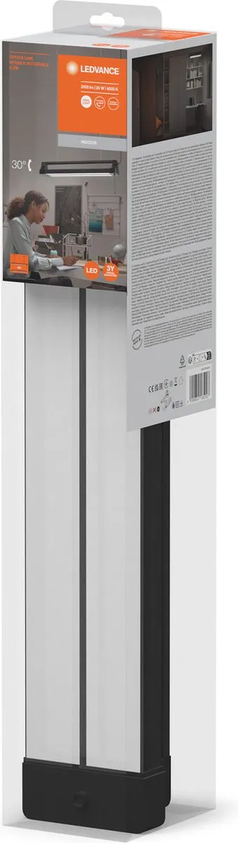 LEDVANCE Office Line Dubbel Draaibare Werkpleklamp 24W - 2700lm Koelwit