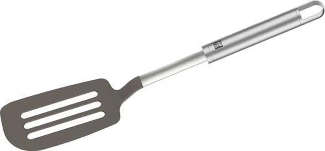 Zwilling Pro Vlakke Spatel 33,5cm - Silicone - Zilver/grijs