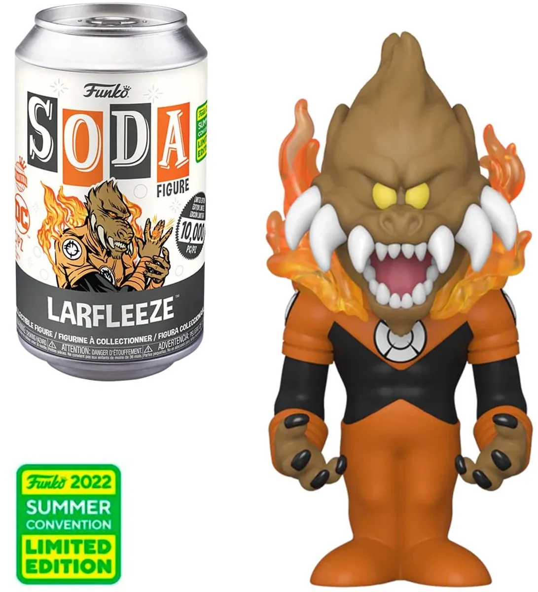 Funko Vinyl SODA DC Comics Groene Lantaarn Larfleeze - Groen/Oranje