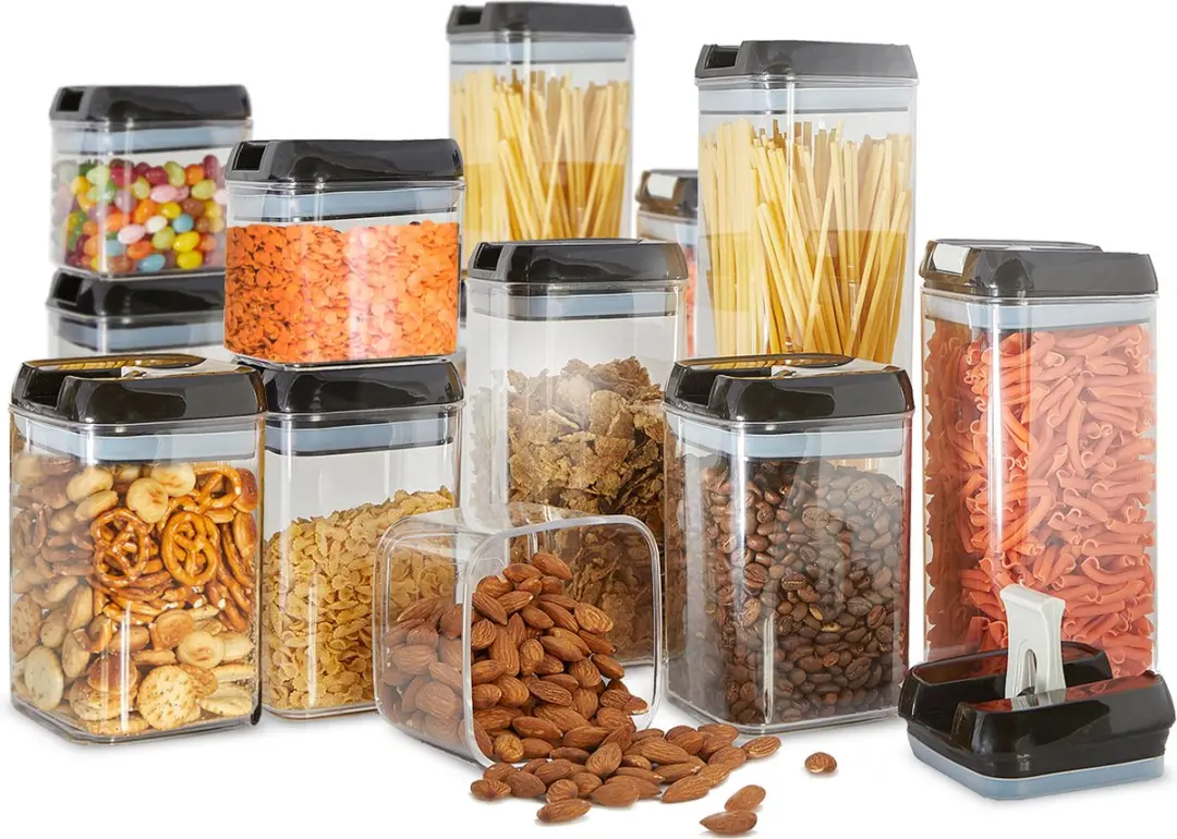 KitchenBrothers Voorraadpotten 14 Stuks