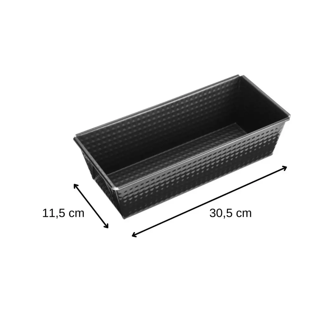Zenker Cakevormen 30,5cm - 2 Stuks - Zwart