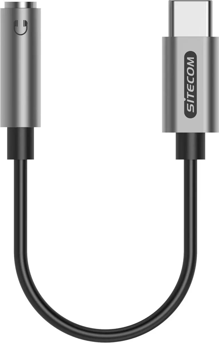 Sitecom AD-1019 USB-C naar Jack Adapter