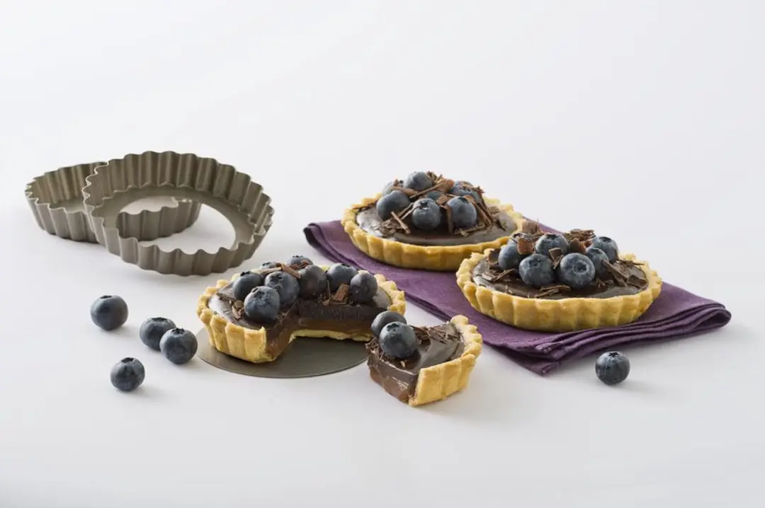 PYREX Taartvormpjes 10cm - Set van 4 - afbeelding 6 van 6