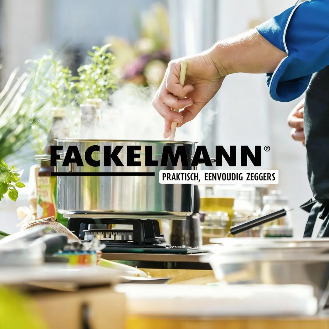 Fackelmann Roestvrijstalen Schuimspaan 32cm - afbeelding 6 van 6