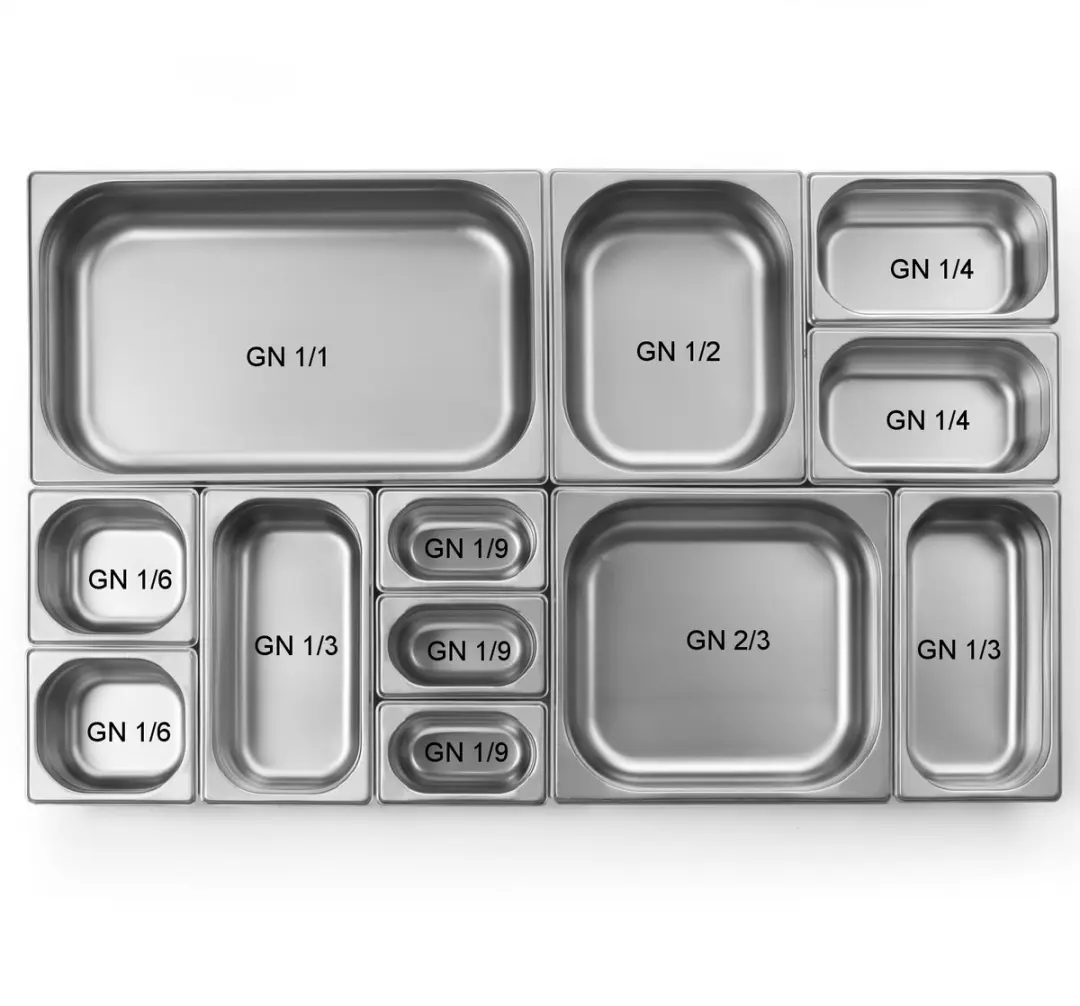 HENDI GN-container 1/2 Budget Line 6,5L - 325x265x100mm
