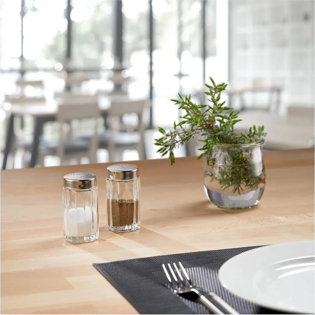Westmark 10 Zoutvaatjes 630122E2 - Transparant/Zilver