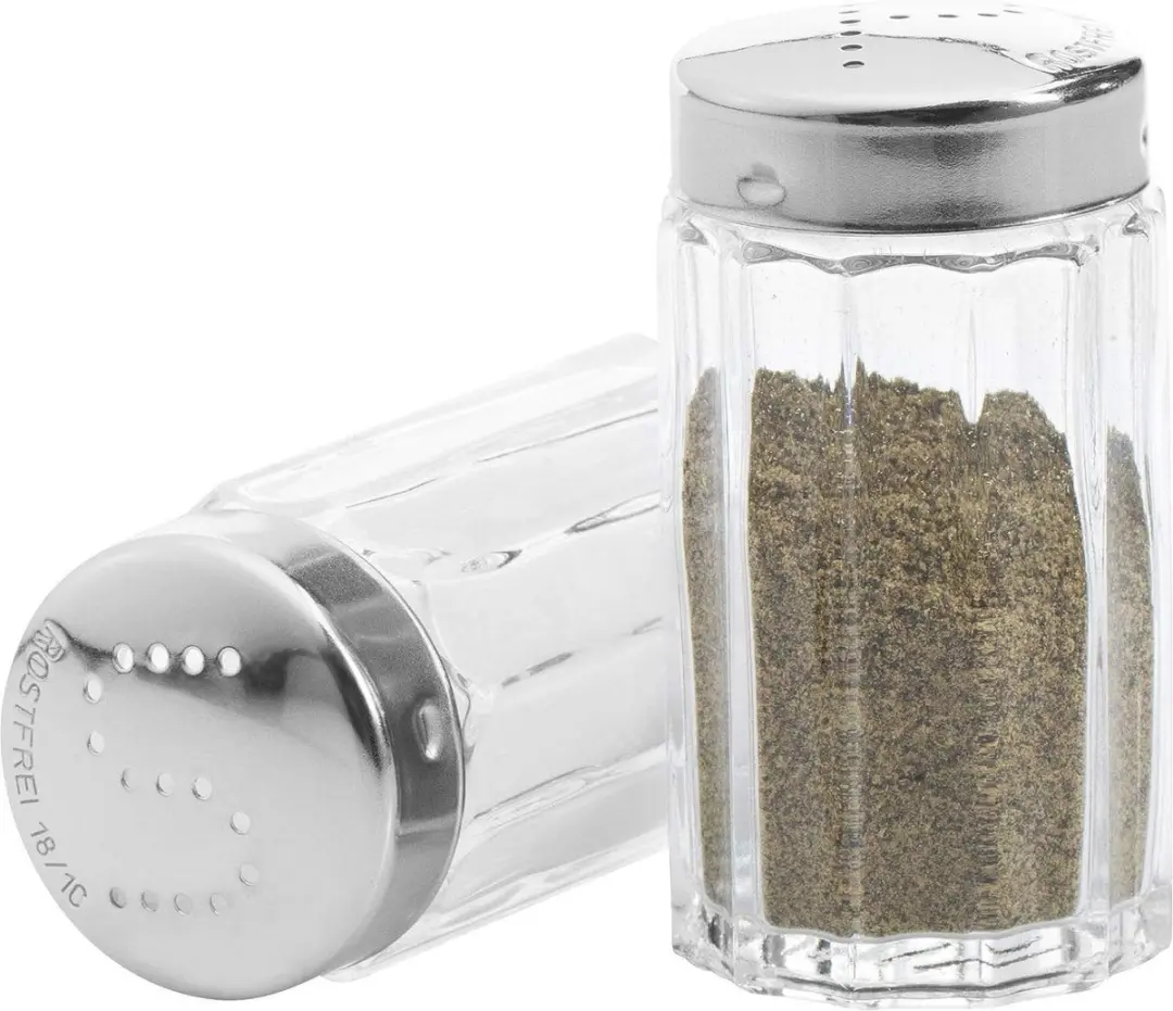 Westmark 10 Zoutvaatjes 630122E2 - Transparant/Zilver