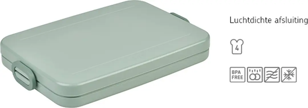 Mepal Take a Break Flat Nordic Pink Lunchbox 0,8L