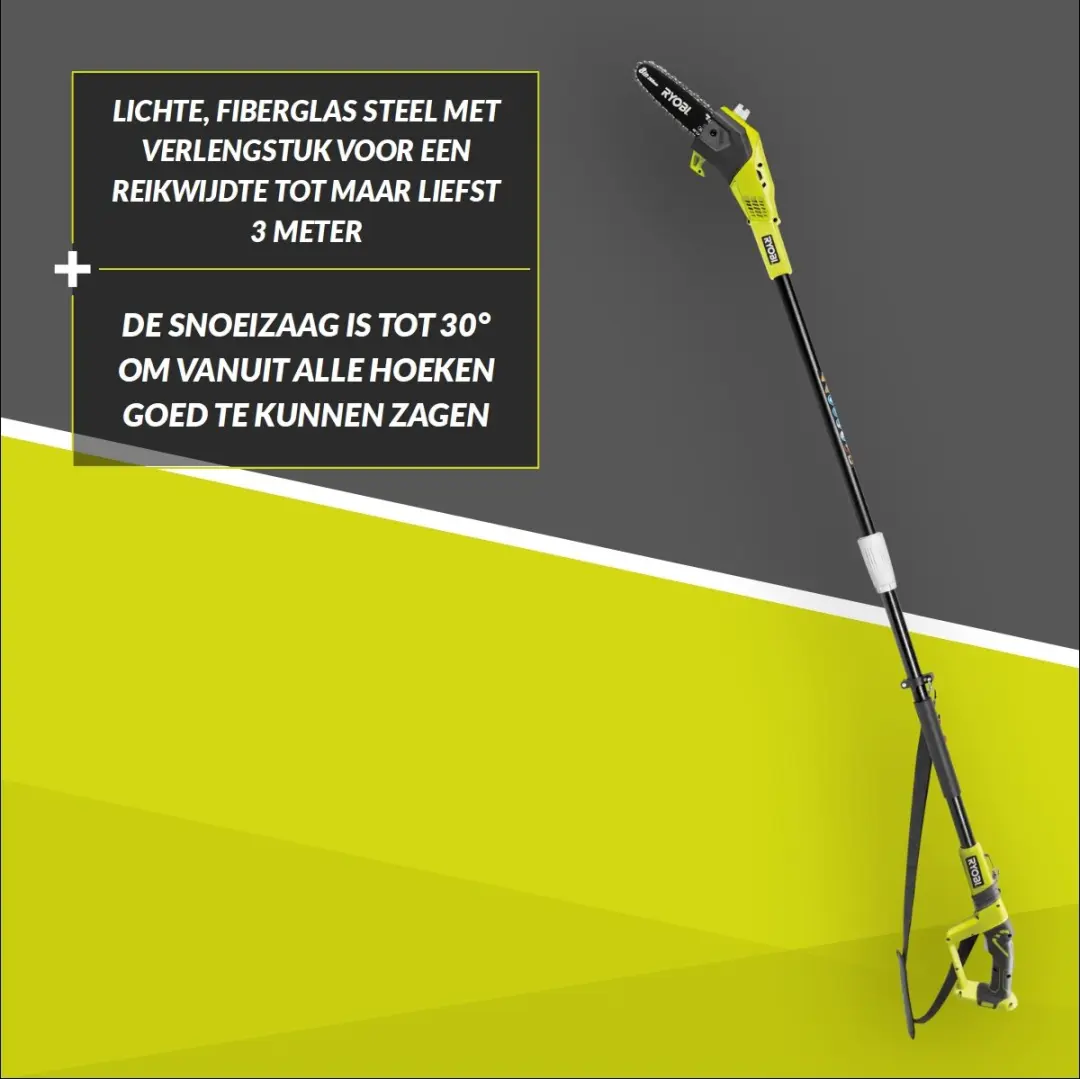 Ryobi ONE+ OPP1820 18V Telescopische Kettingzaag 20cm