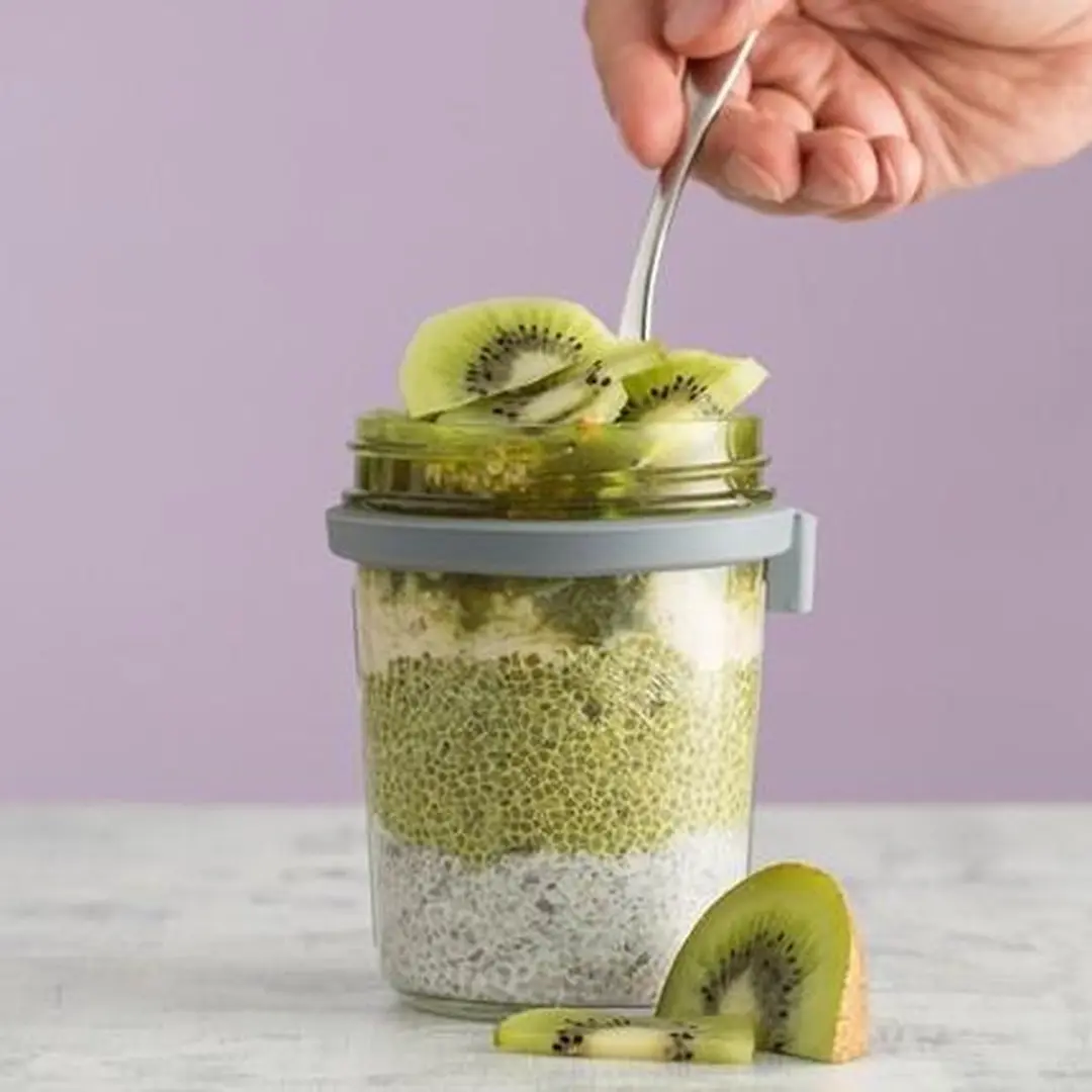 Kilner Breakfast to Go Jar DA119 - 1,25L - Paars