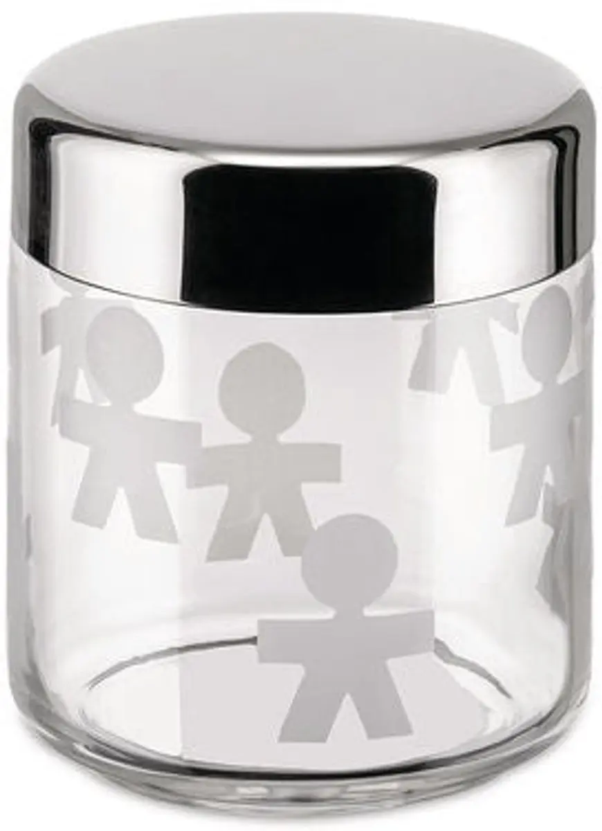Alessi Girotondo Voorraadpot 750ml - Transparant