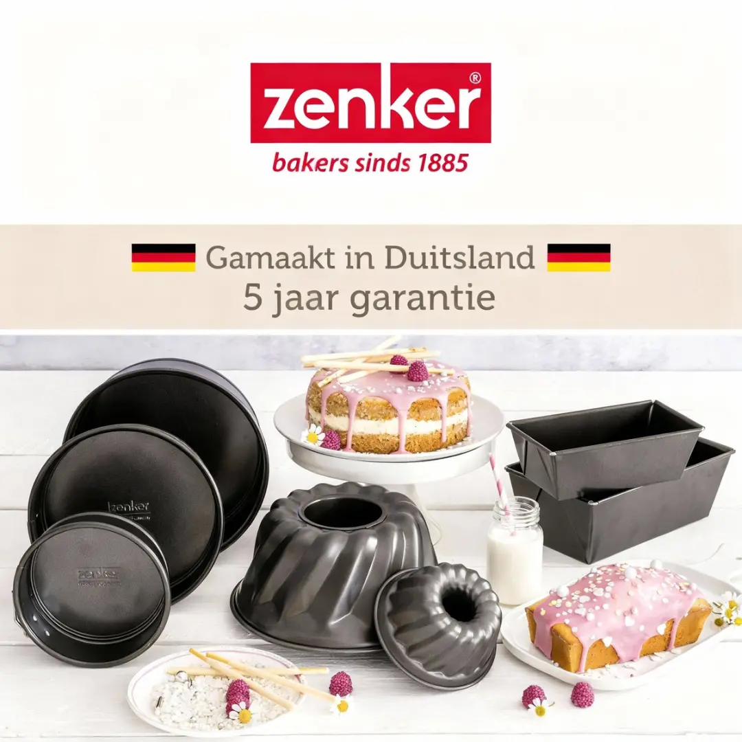 Zenker Special Mini Springvorm 18cm - Zwart