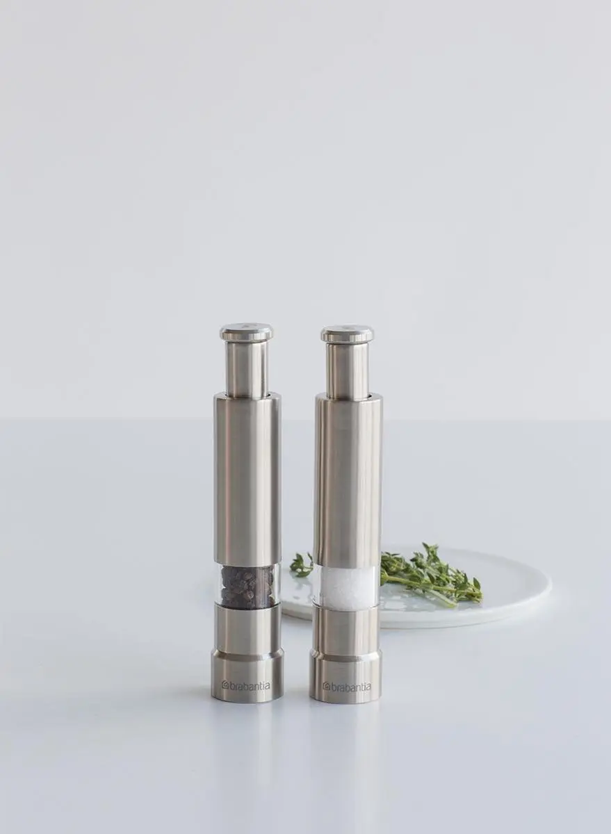 Brabantia Profile Peper- en Zoutmolen Grijs - 2,8cm