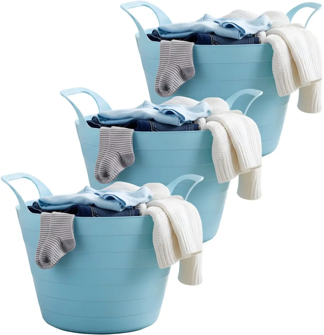 Excellent Houseware Flexibele Wasmand 30L