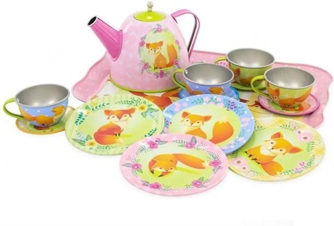 Simply for Kids Tinnen Theeservice Vos