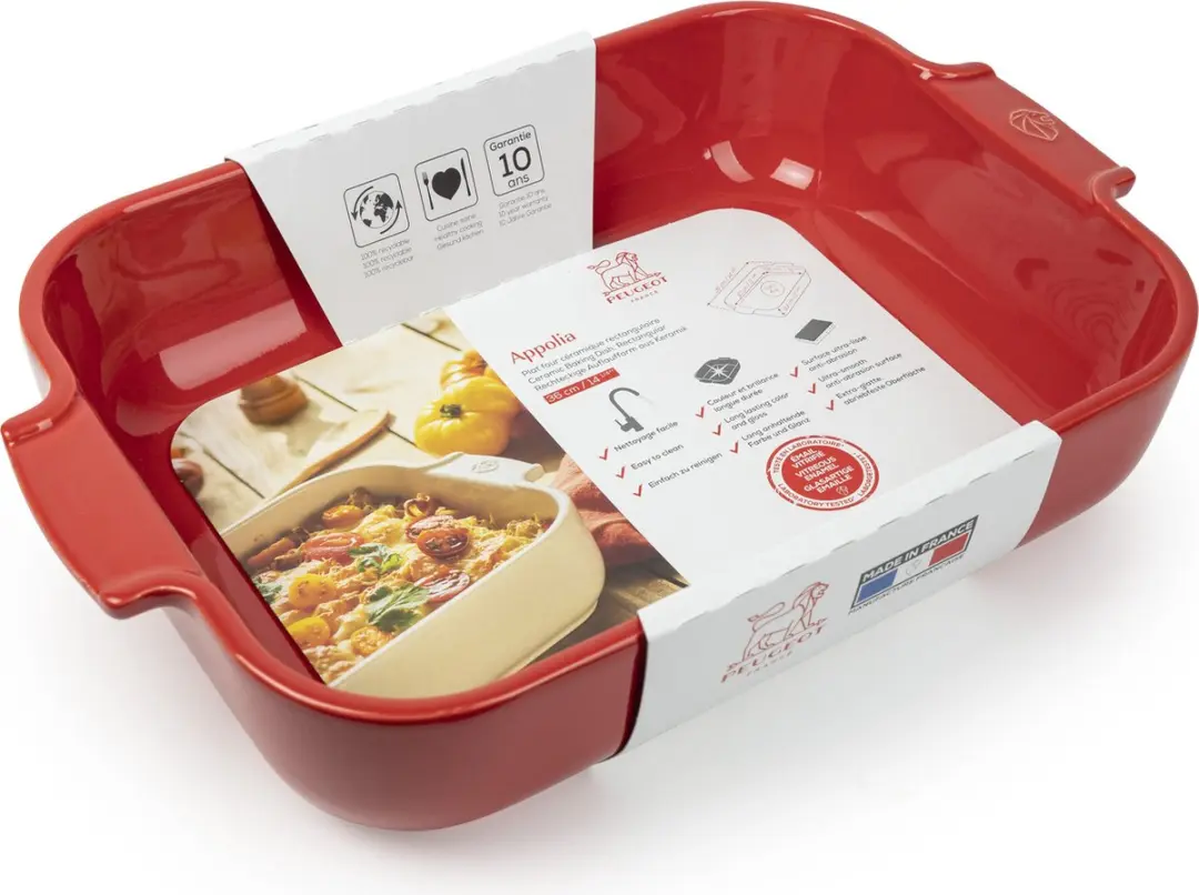 Peugeot Appolia Ovenschaal 36cm - Rood - 5.2L