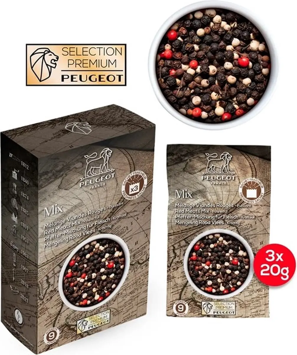Peugeot Kruidenmelange Rood Vlees 60g
