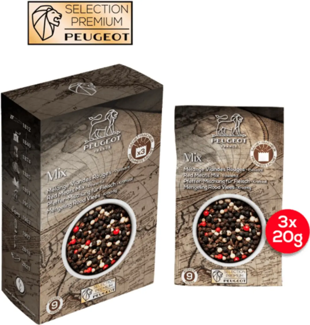 Peugeot Kruidenmelange Rood Vlees 60g