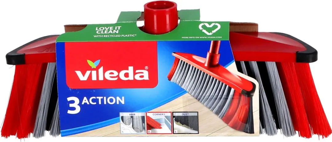Vileda 3Action Binnenbezem 4023103173118