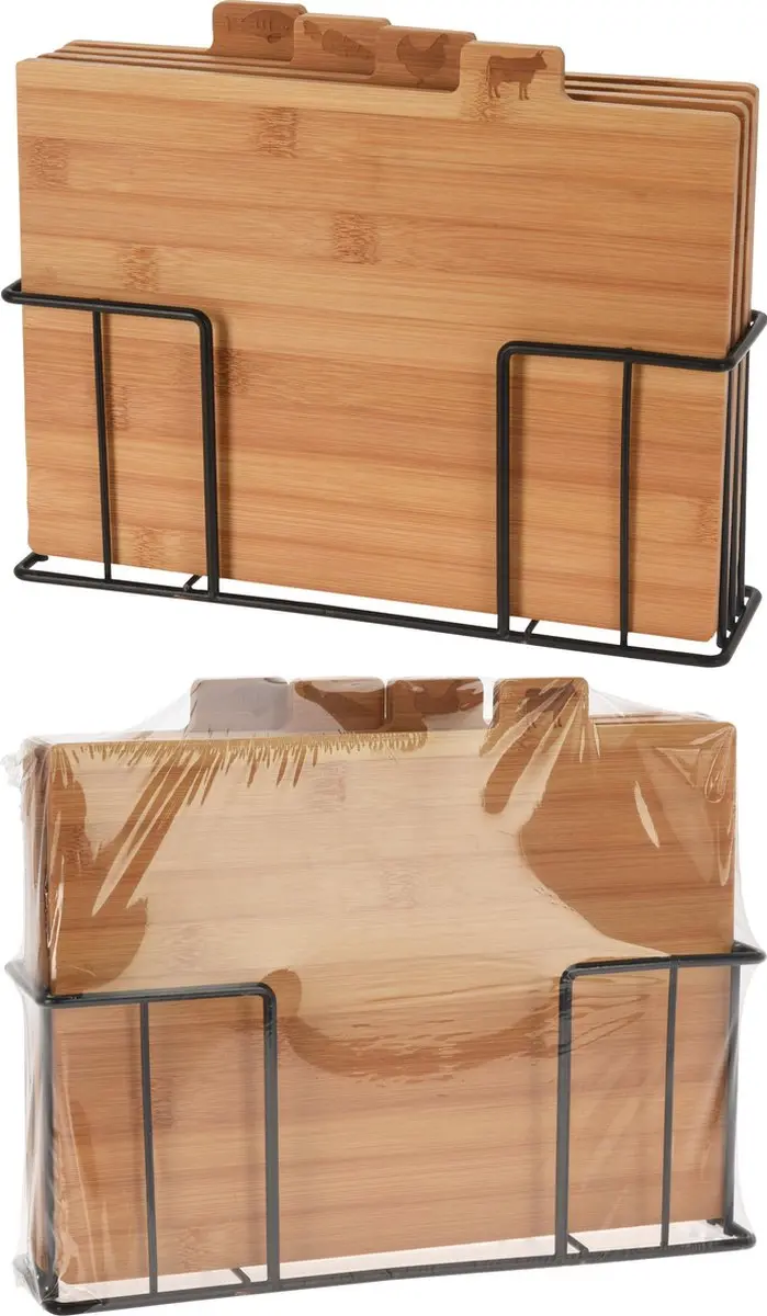 Excellent Houseware Bamboe Snijplanken Set
