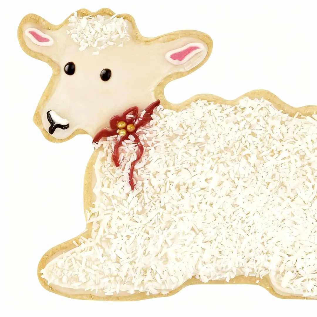 Zenker Paas Uitsstekerschaap Lammetjesvorm - Grijs