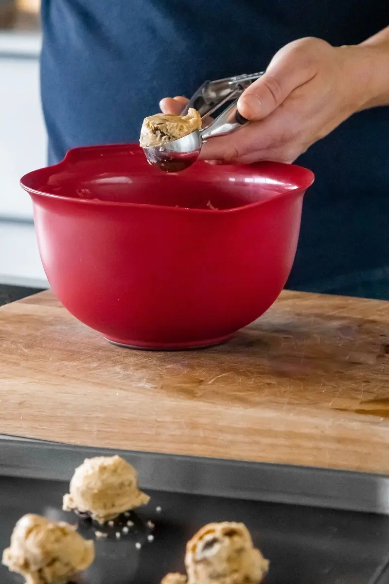 KitchenAid Mengkommen 3 Stuks - Roestvrij Staal - Koninklijk Rood