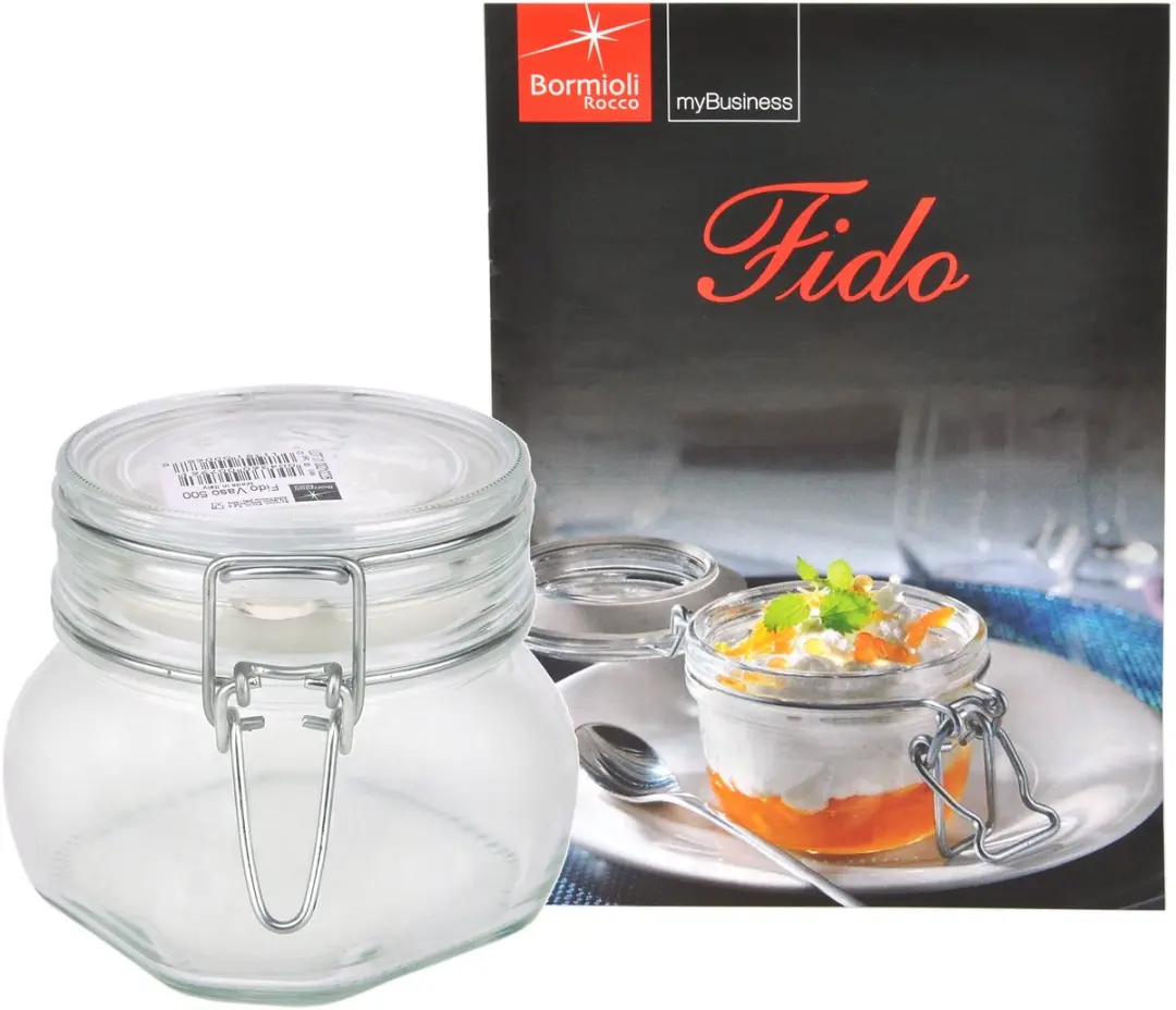 Bormioli Rocco Original Fido 102016 Inmaakpot 0,5L - Transparant