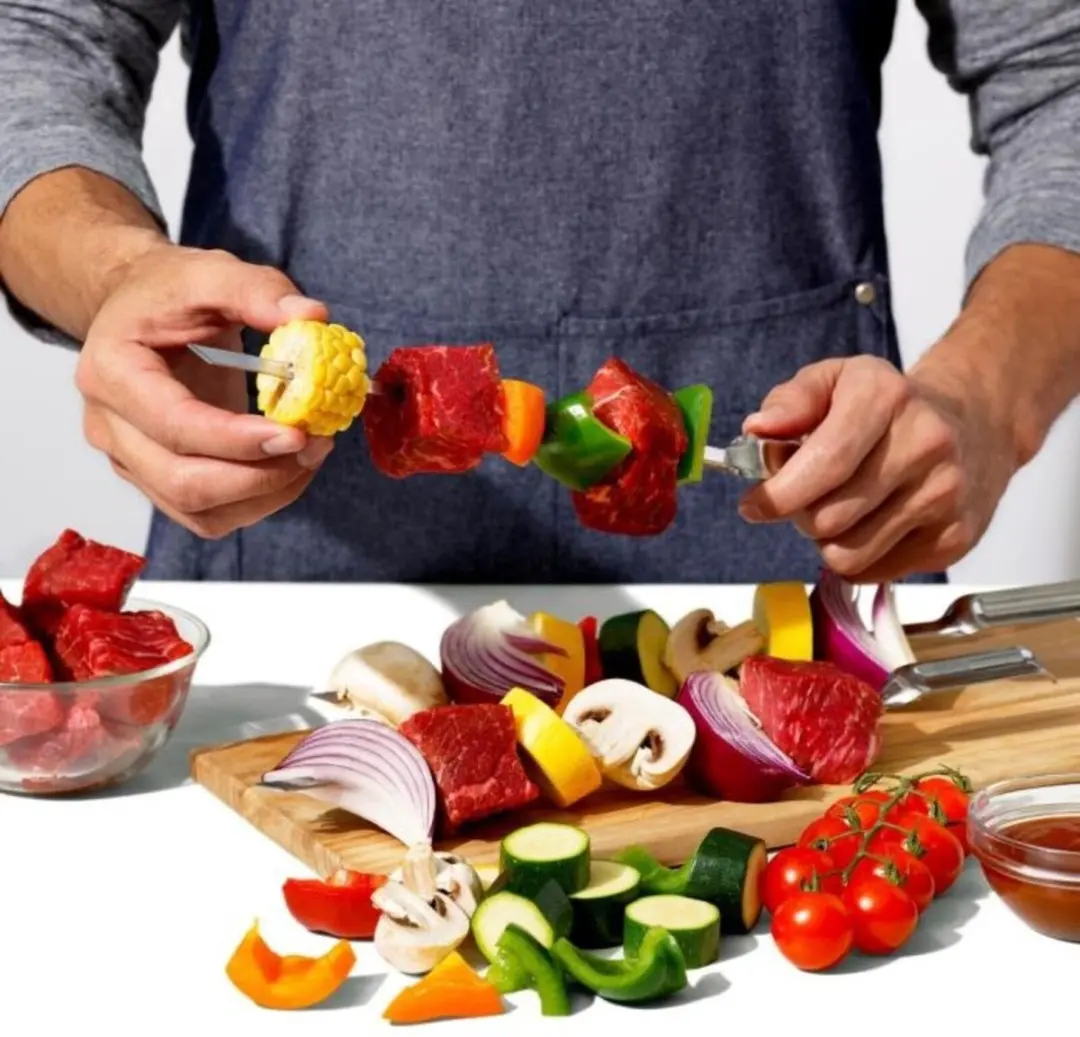 OXO Grillpennen - 6 Stuks RVS
