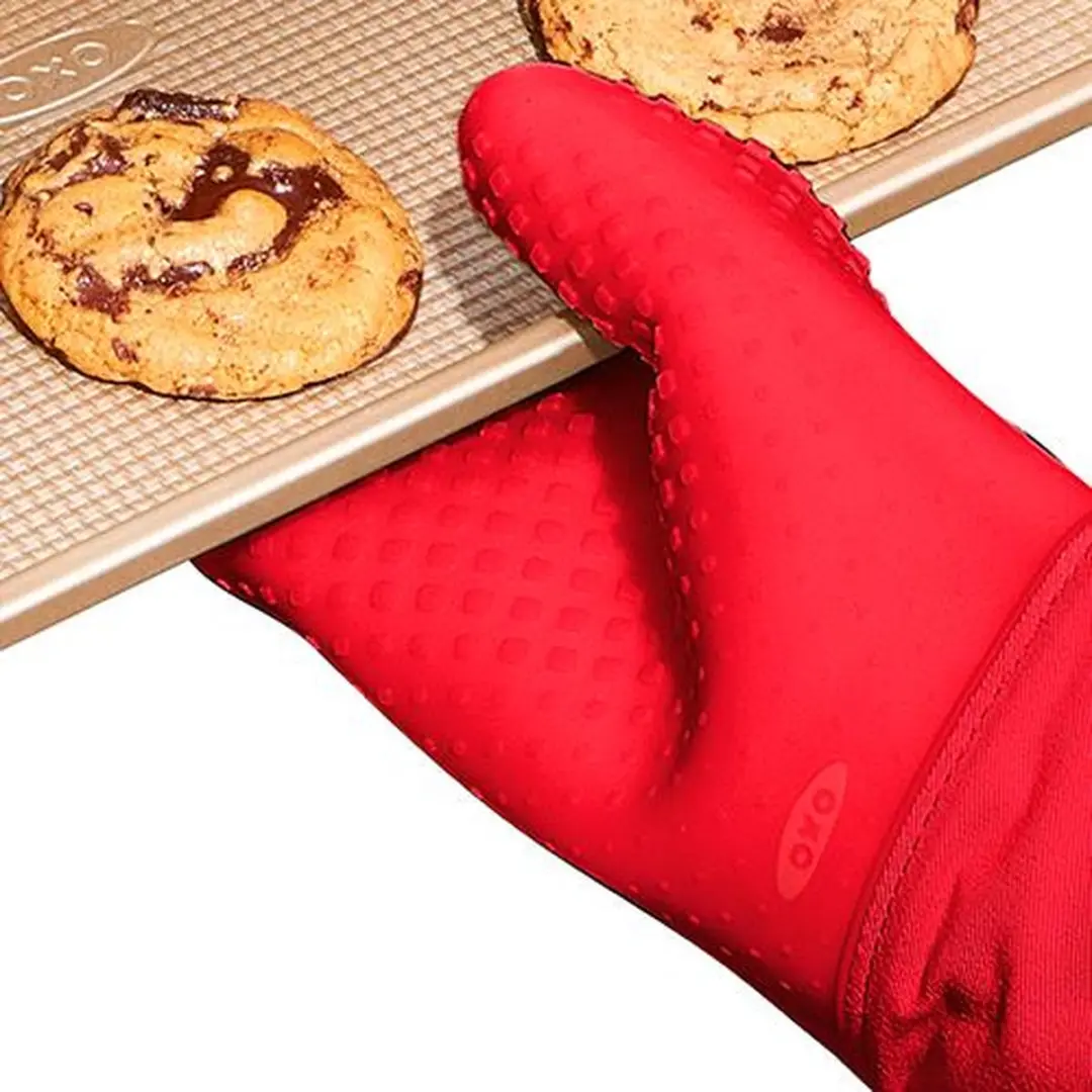OXO Ovenhandschoen Siliconen - Rood