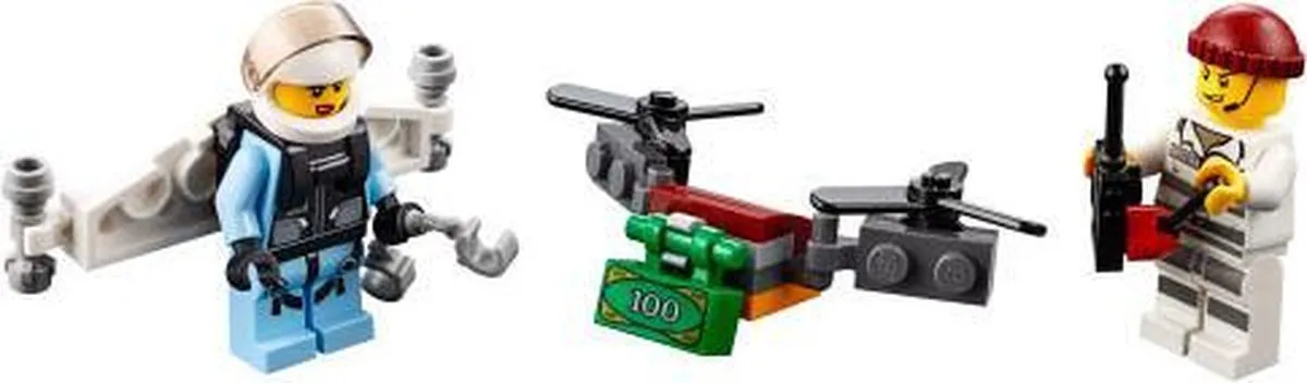 LEGO City Luchtpolitie Jetpack 30362 - 33 Stukken - Multikleur