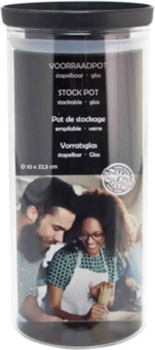 Svenska Living Voorraadpot Set 4 Stuks - 2.25L