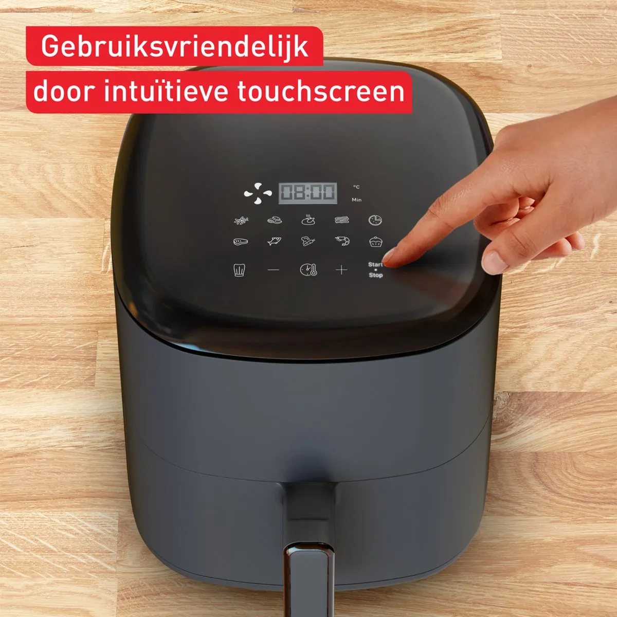 Tefal Easy Fry Max EY245B Airfryer 1500W - 5L Grijs