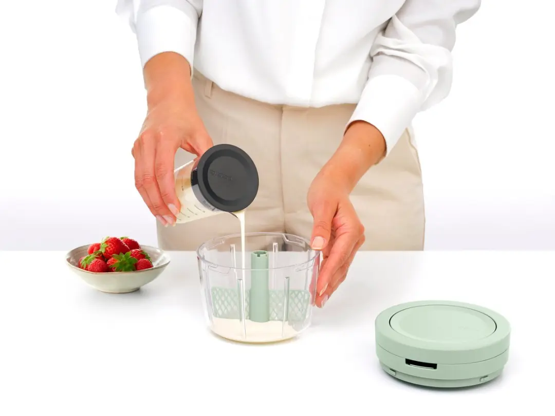 Brabantia Tasty+ Hakmolen 600ml - Jade Groen - afbeelding 6 van 6