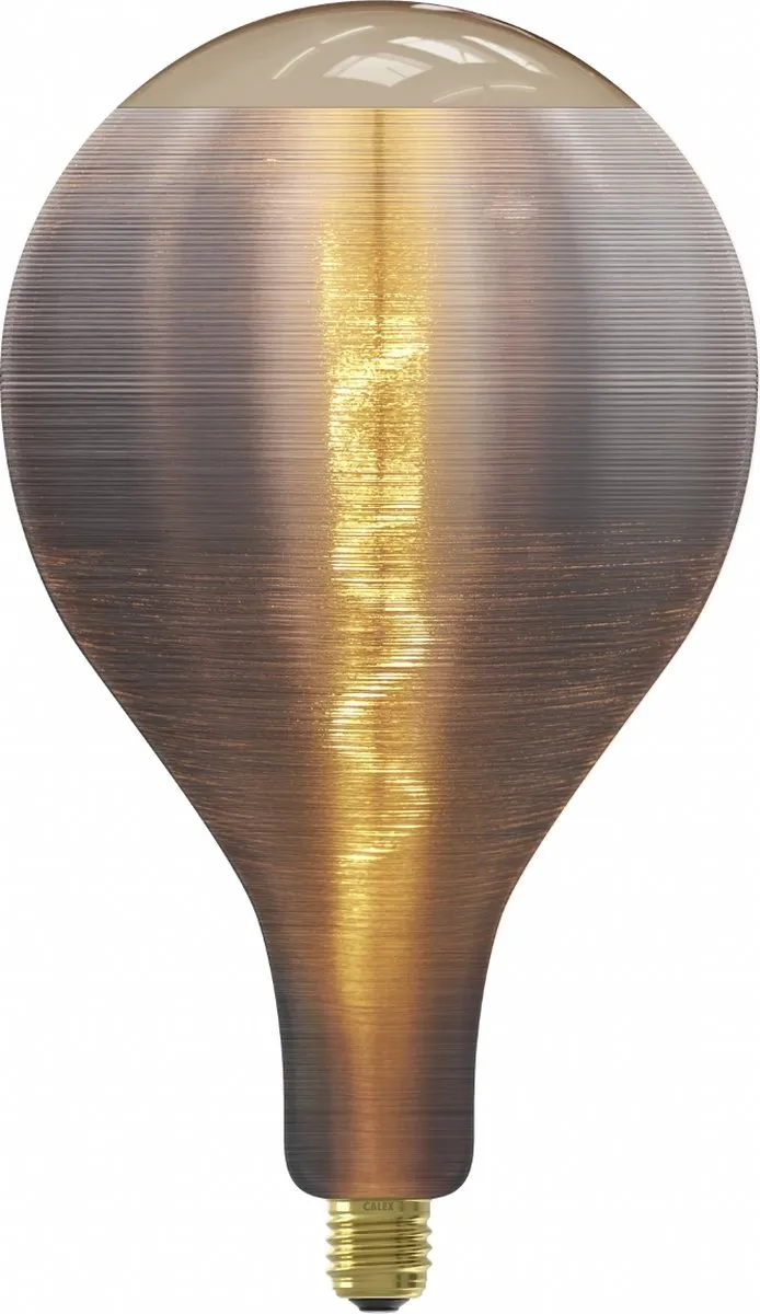 Calex Silk Series PS160 LED Lamp - 4W - Grijs - E27 - afbeelding 6 van 6