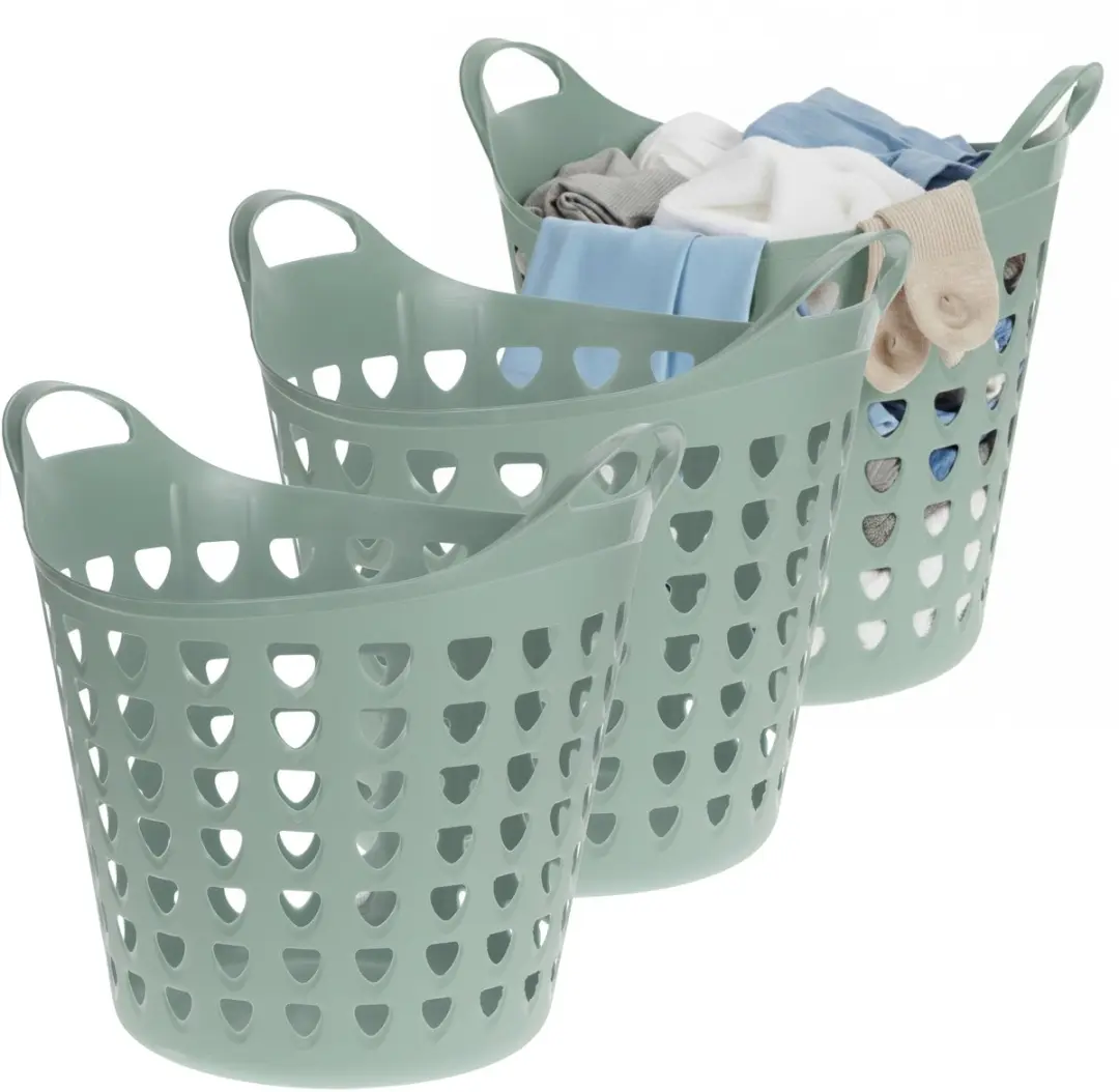 Excellent Houseware Flexibele Wasmand Groen