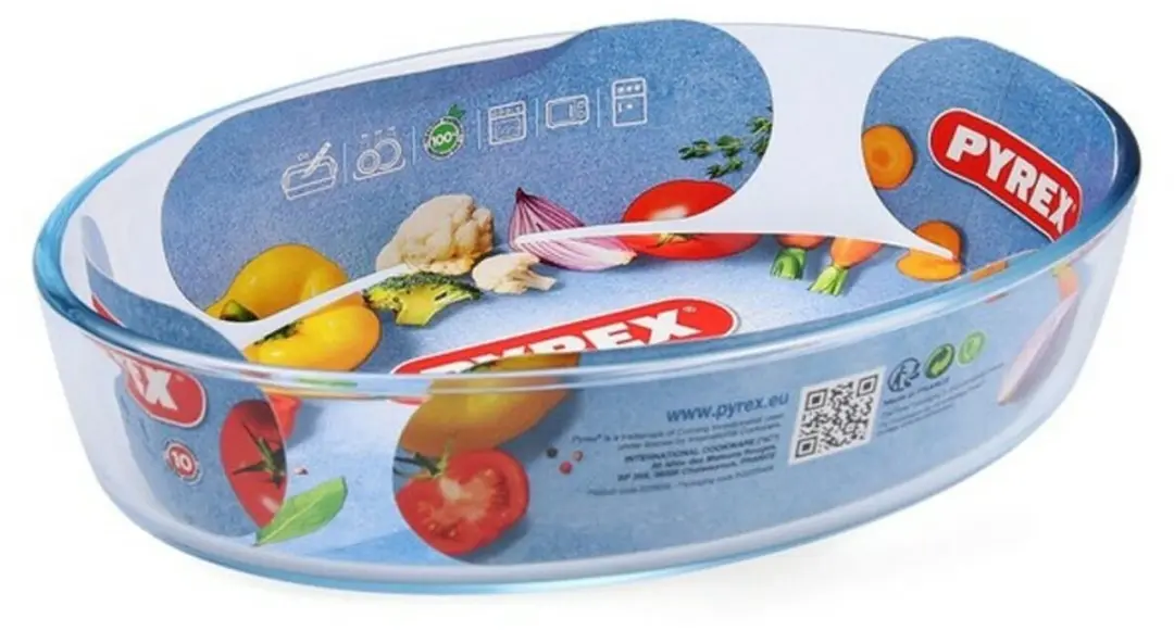 PYREX Iconic's Ovenschaal Ovaal 1,6L - 1 Stuks