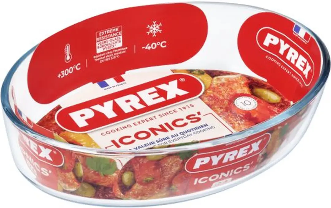 PYREX Iconic's Ovenschaal Ovaal 1,6L - 1 Stuks