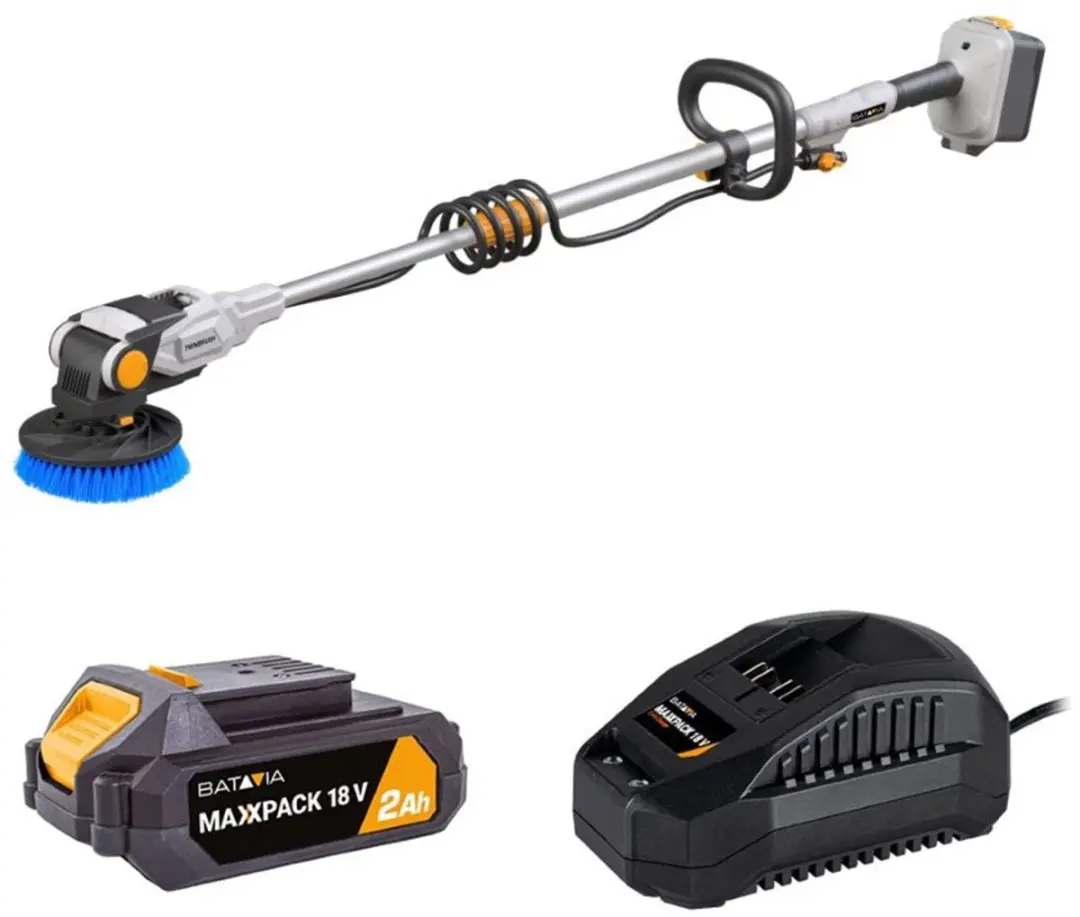 Batavia Twinbrush 7064907NA Power Scrubber 18V