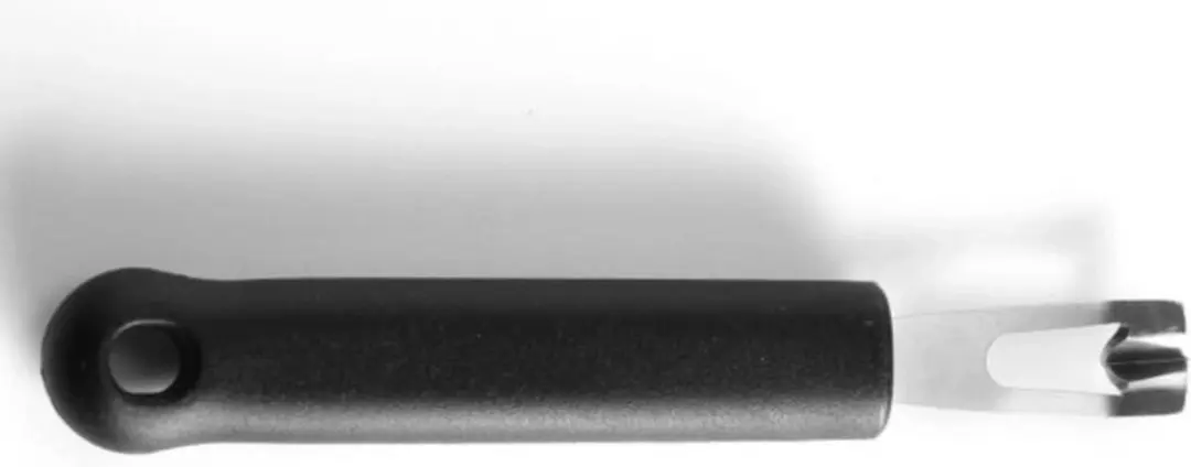 HENDI Sleufmes 155mm - Zwart
