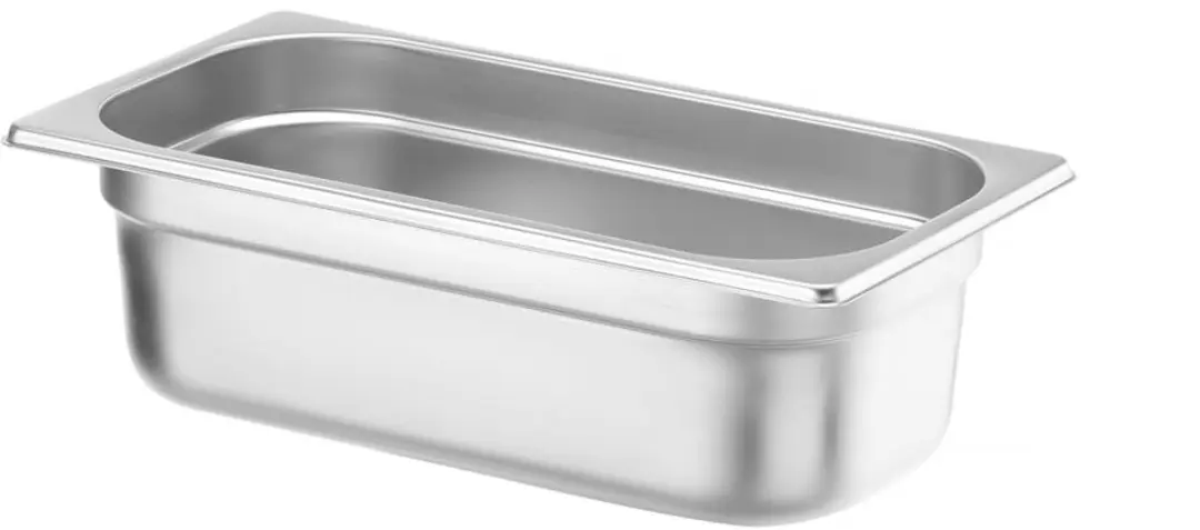 HENDI Gastronormbak 4L - 100mm - RVS
