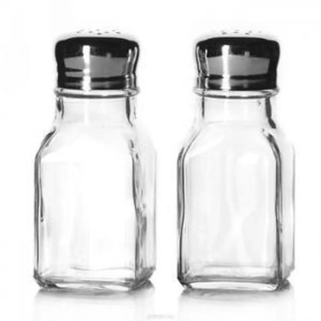 Pasabahce Basic Peper & Zoutstel 100ml - Transparant