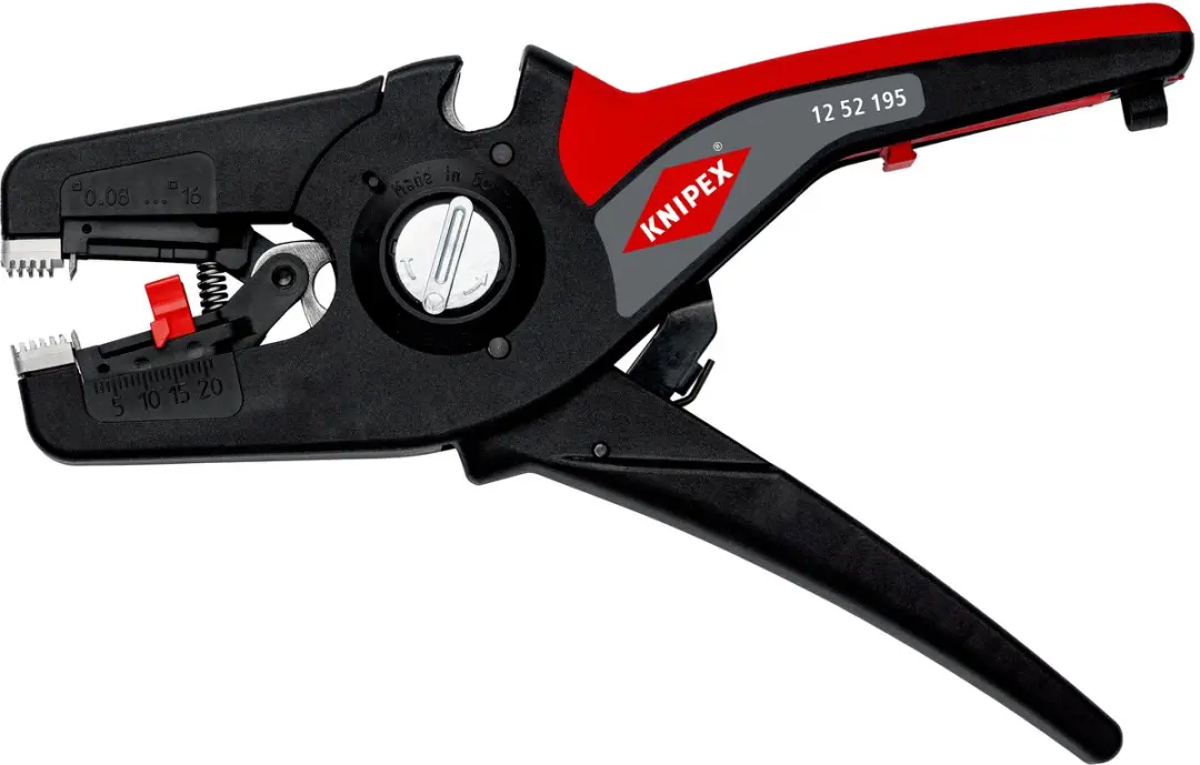 Knipex PreciStrip 16 12 52 195 SB Striptang 0.08-16mm²