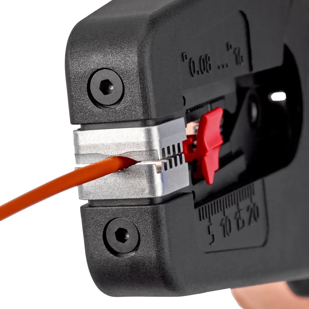 Knipex PreciStrip 16 12 52 195 SB Striptang 0.08-16mm²