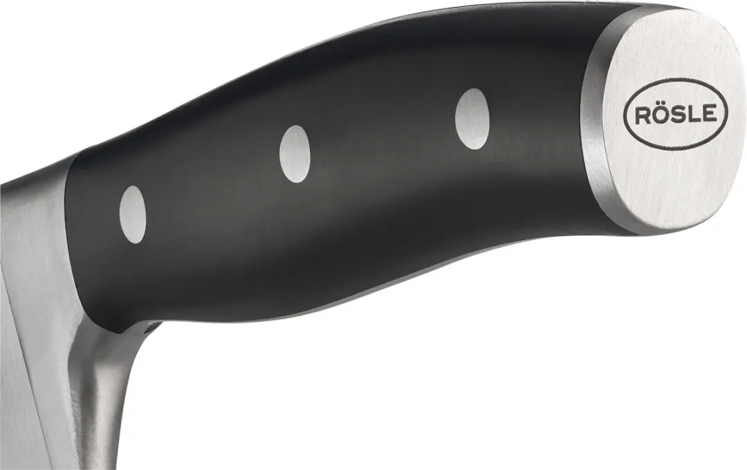 Rösle Tradition Koksmes 20cm - Geklonken - Zwart