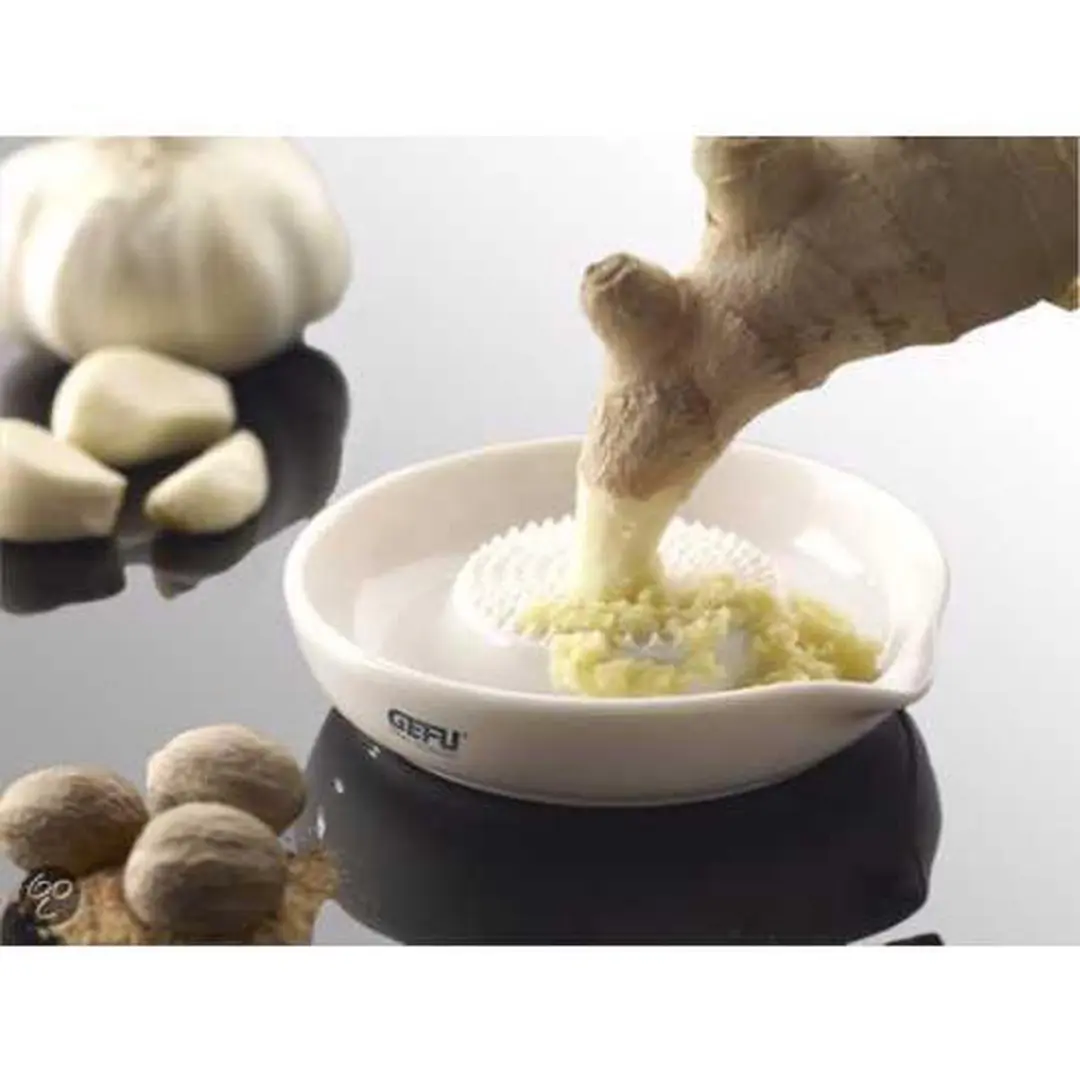 GEFU GRATO Keramische Rasp 4006664353700 - Fijn - Wit