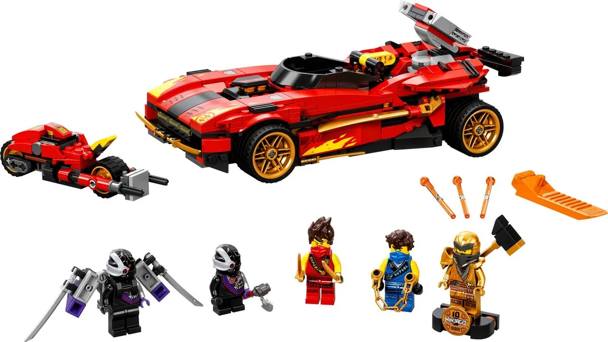 LEGO Ninjago Legacy X1 Ninja Charger 71737 - 5 Minifiguren - afbeelding 6 van 6
