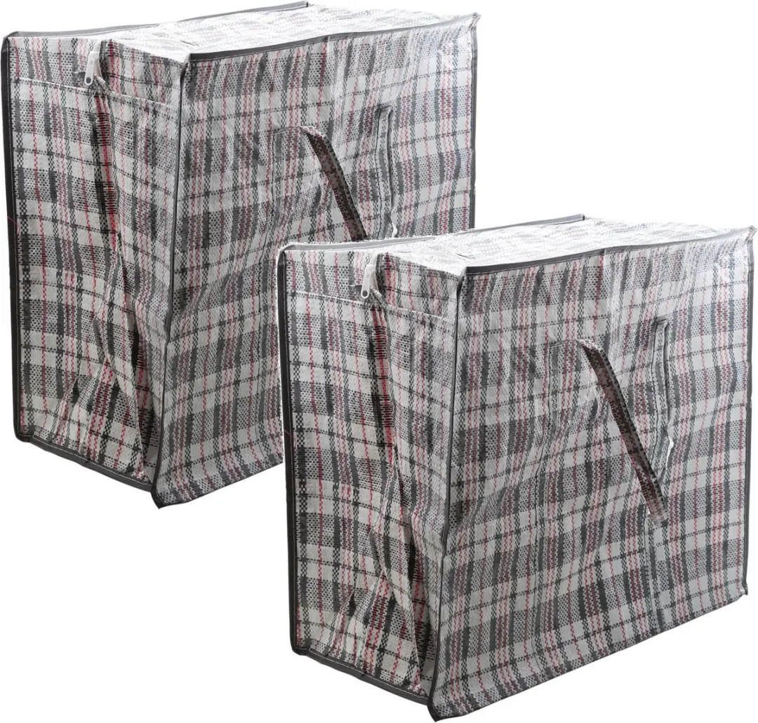 Cosy&Trendy Waszak Grijs Geruit 55x30cm
